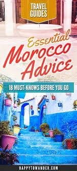 tips for visiting morocco