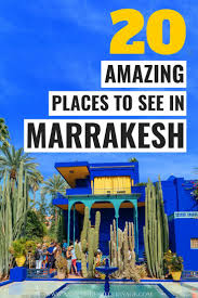 things to see and do in marrakech