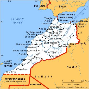 the history of morocco