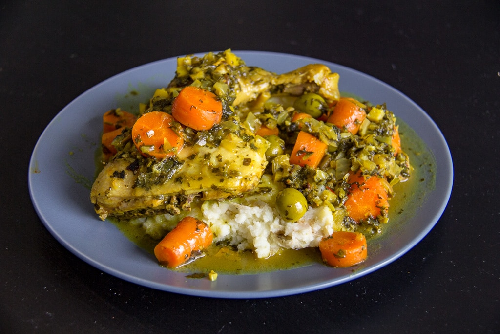 authentic moroccan chicken